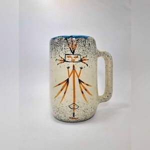 Vintage Loma Of Arizona MCM Southwestern Style Ceramic Mug